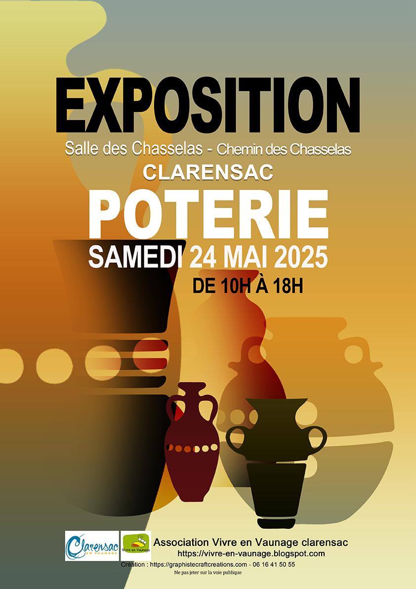 exposition atelier poterie clarensac